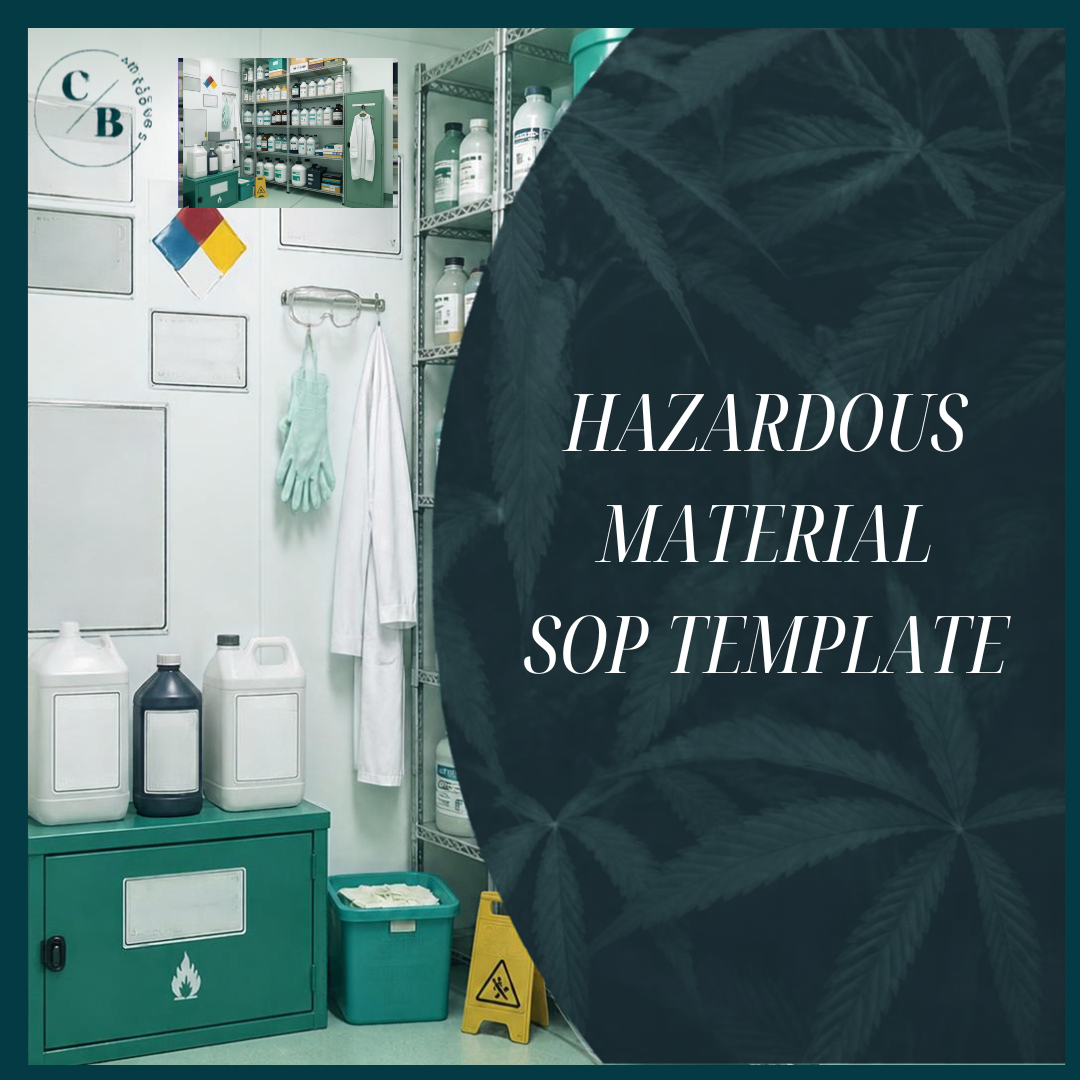 Cultivation - Hazardous Material SOP