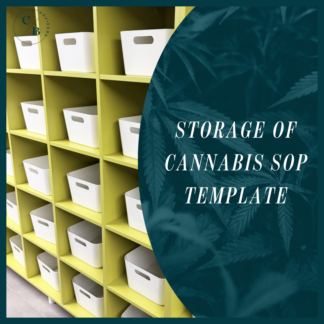 Storage of Marijuana SOP